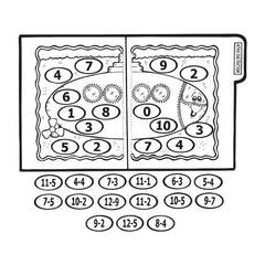 Action SUB-traction - File Folder Game