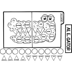 Al. E. Gator - File Folder Game
