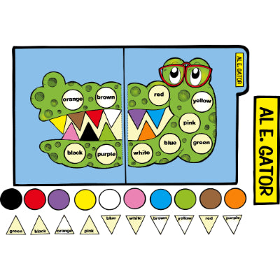 Al. E. Gator - File Folder Game