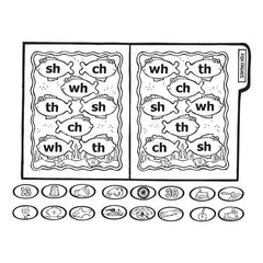 Fish Friends - File Folder Game