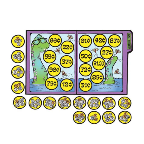 Money Monster - File Folder Game