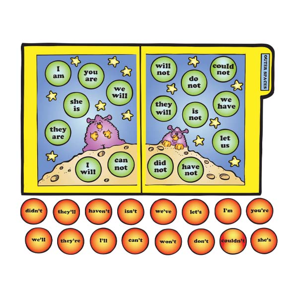 Outer Space - File Folder Game