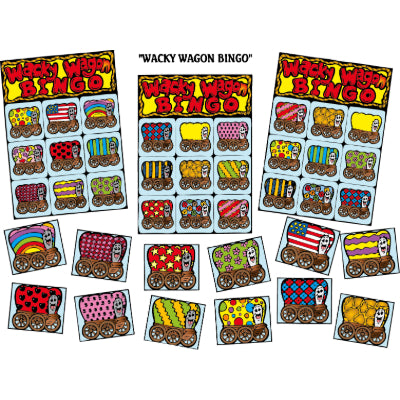 Wacky Wagon Bingo Game