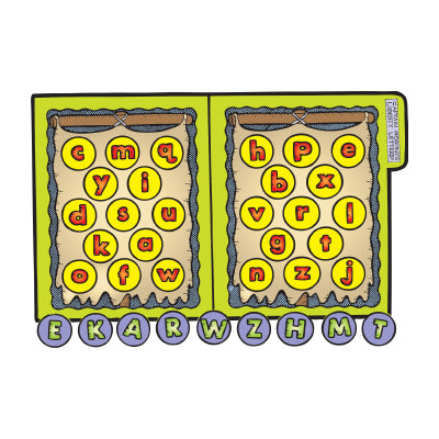 Captain Moroni's Liberty Letters- File Folder Game