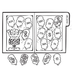 Cash Clown - File Folder Game