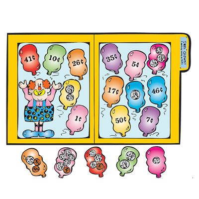 Cash Clown - File Folder Game