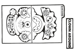 Clown Around - File Folder Game