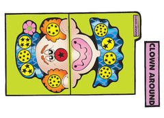 Clown Around - File Folder Game