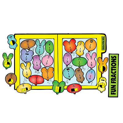 Fun Fractions - File Folder Game