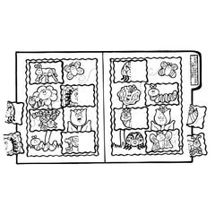 God's Creation Critters - File Folder Game