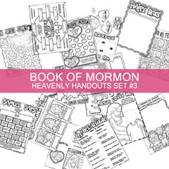 Heavenly Handouts Book of Mormon Activity Pages BUNDLE