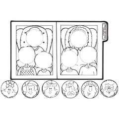 Head of the Family - File Folder Game