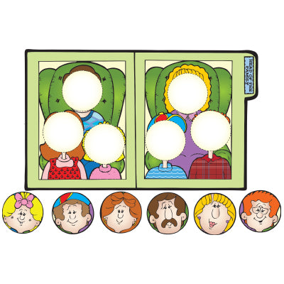 Head of the Family - File Folder Game