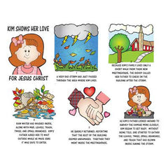 Kim Shows Her Love for Jesus Christ