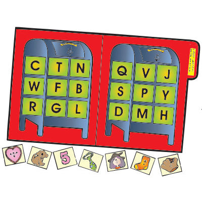 Letter Learners - File Folder Game
