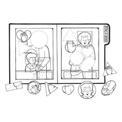 Picture Me Baptized - File Folder Game