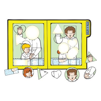 Picture Me Baptized - File Folder Game