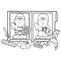 Putting on the Armor of God  - File Folder Game
