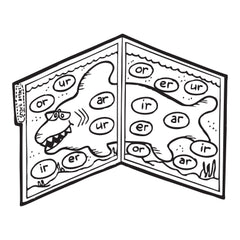 Shark Attack - File Folder Game