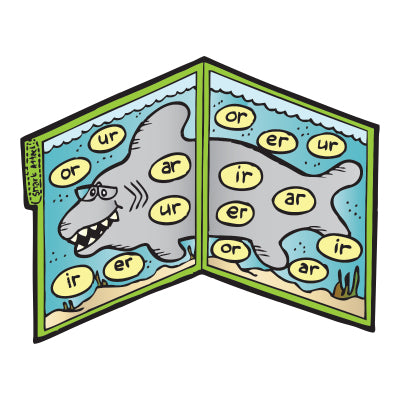 Shark Attack - File Folder Game