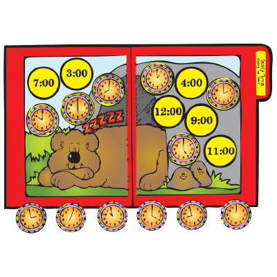 Teddy Time - File Folder Game