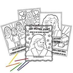 The Easter Story Coloring Book