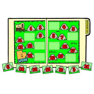 Westward Ho! - File Folder Game