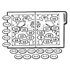 Alien Addition - File Folder Game