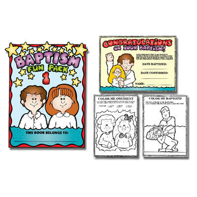 Baptism Fun Pack #1