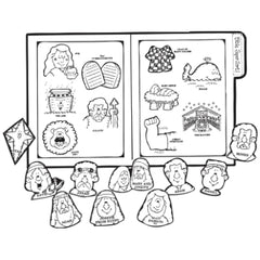 Bible Super Sort - File Folder Game