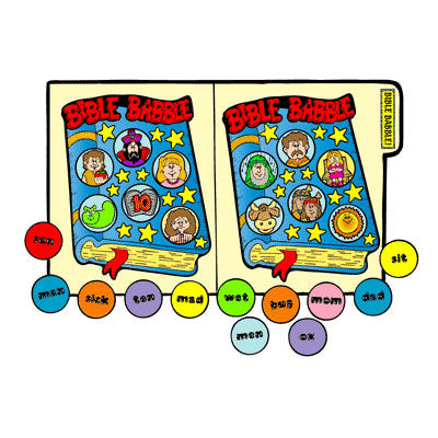 Bible Babble - File Folder Game