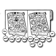 Bible Babble - File Folder Game