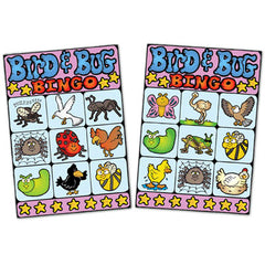 Bird and Bug Bingo