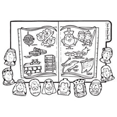 Book of Mormon Stories File Folder Game