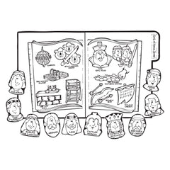 Book of Mormon Stories  - File Folder Game
