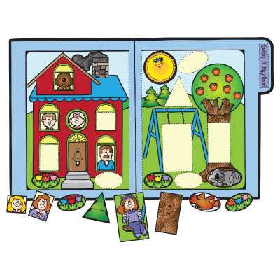 Building A Happy Home - File Folder Game