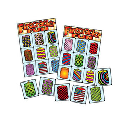 Fire Cracker Fun Bingo! - File Folder Game