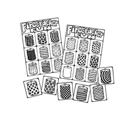 Fire Cracker Fun Bingo! - File Folder Game