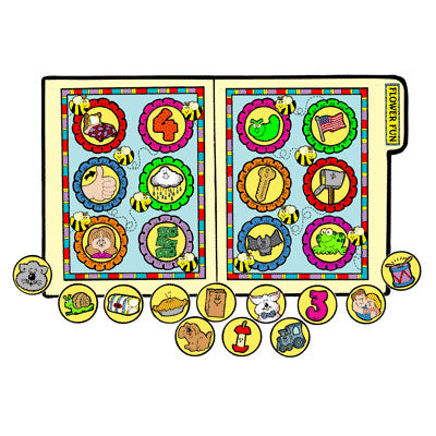 Flower Fun - File Folder Game