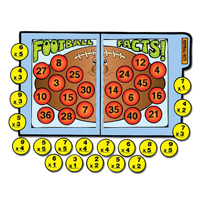 Football Facts - File Folder Game