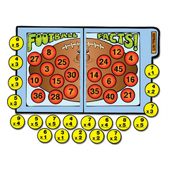 Football Facts - File Folder Game