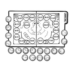 Frank N. Time - File Folder Game