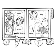 Grandpa's Garden - File Folder Game