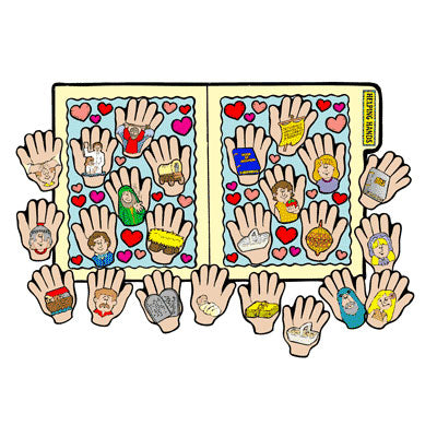Helping Hands - File Folder Game