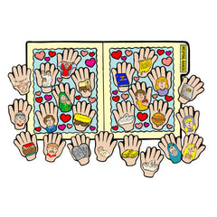 Helping Hands - File Folder Game