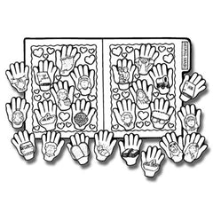 Helping Hands - File Folder Game