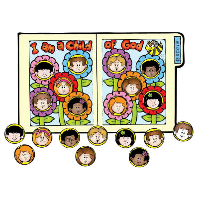 I Am A Child Of God - File Folder Game