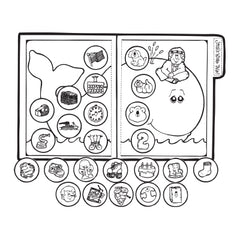 Jonah's Whale Tale - File Folder Game