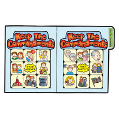 Keep the Commandments - File Folder Game