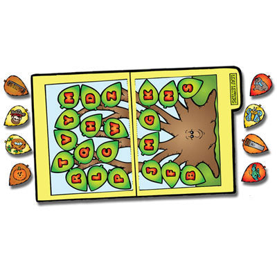Leaf Letters - File Folder Game